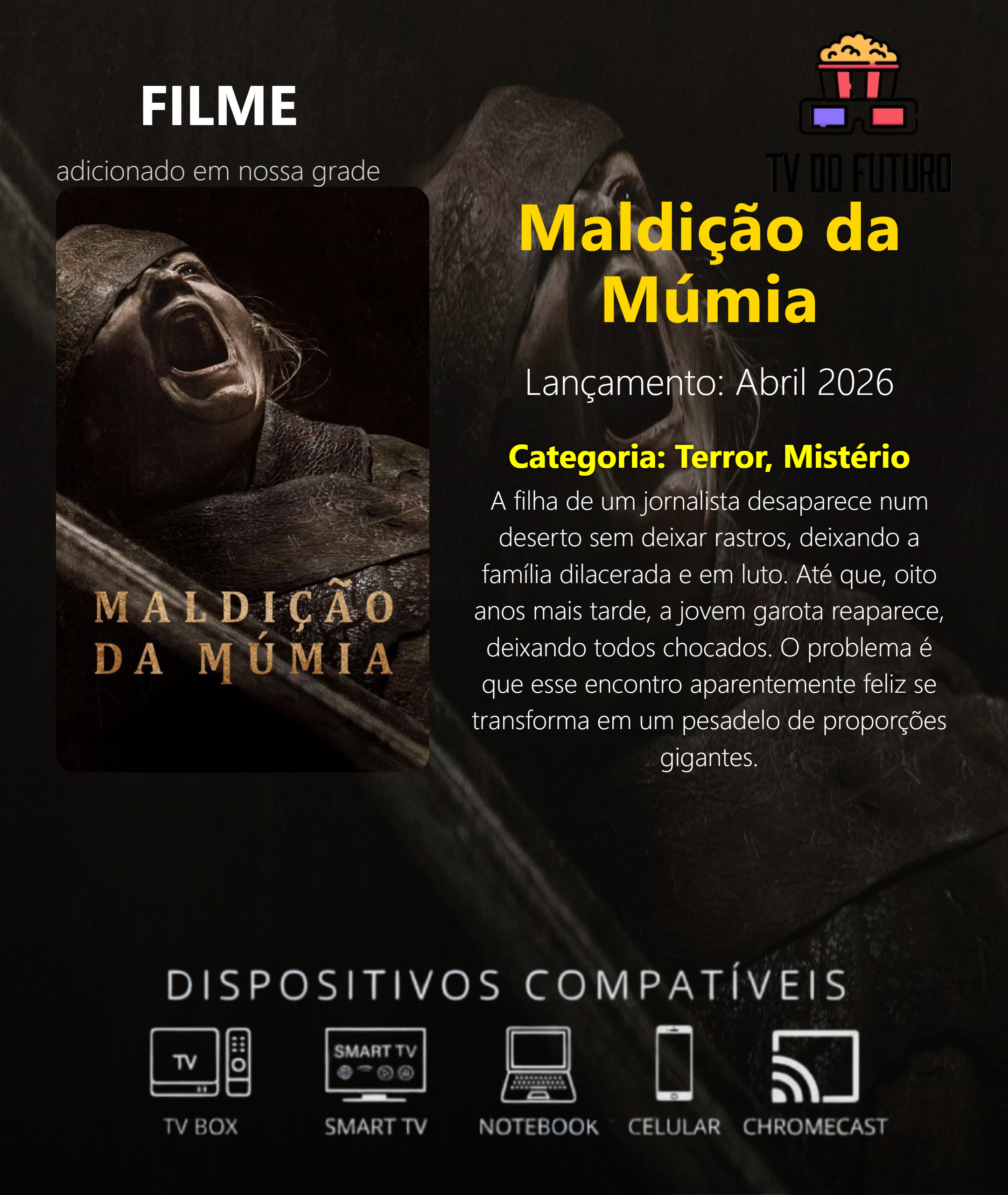 Maldicao da Mumia - 2026